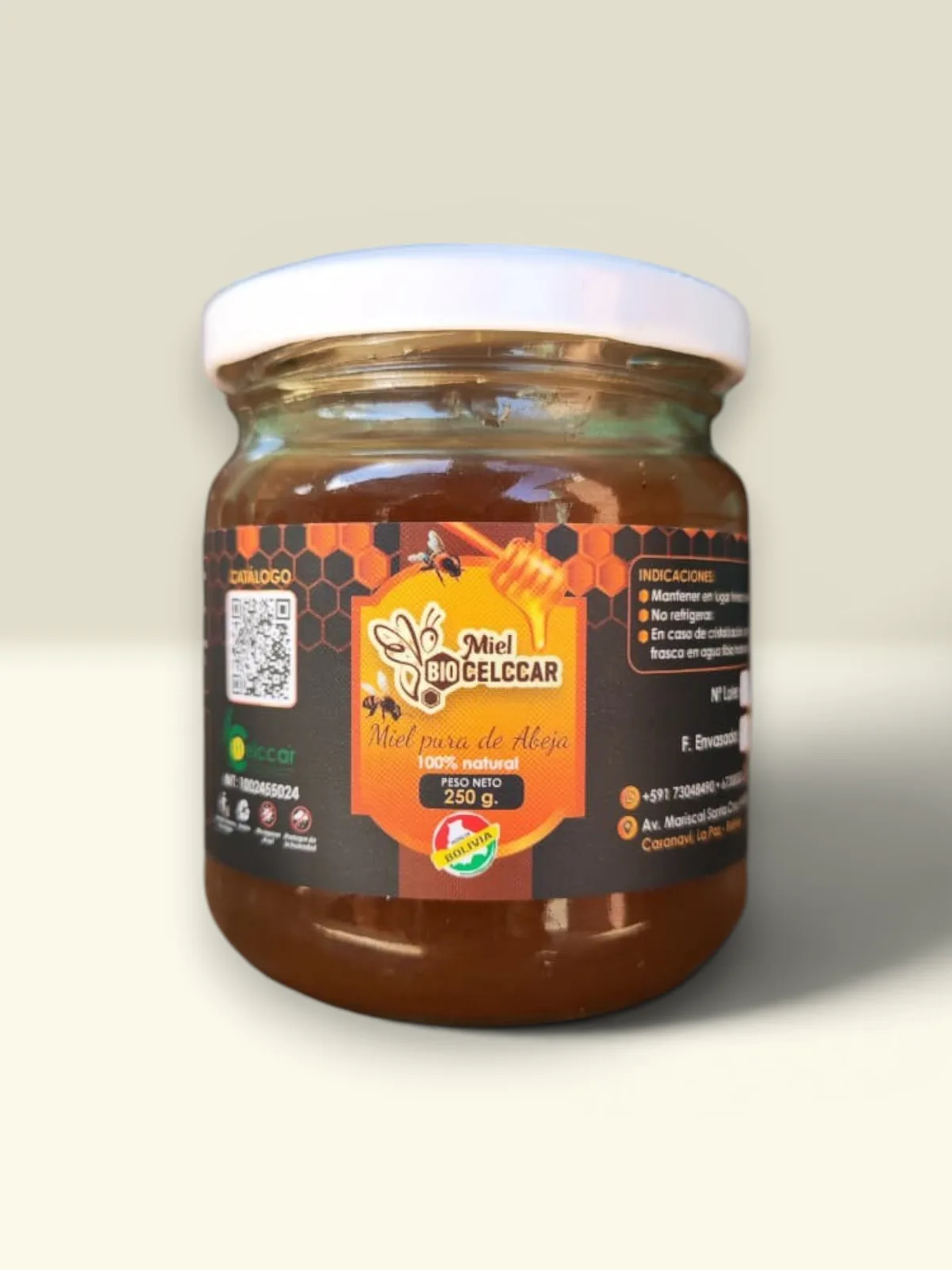 Miel 125 gms.